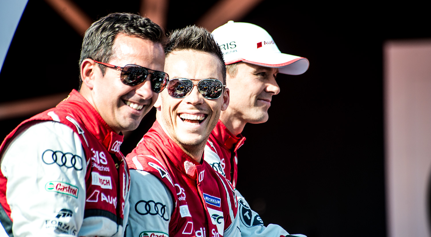 André Lotterer, Marcel Fässler, Benoît Tréluyer - No. 2 Audi Sport Team Joest,  24 hrs of Le Mans, 2014