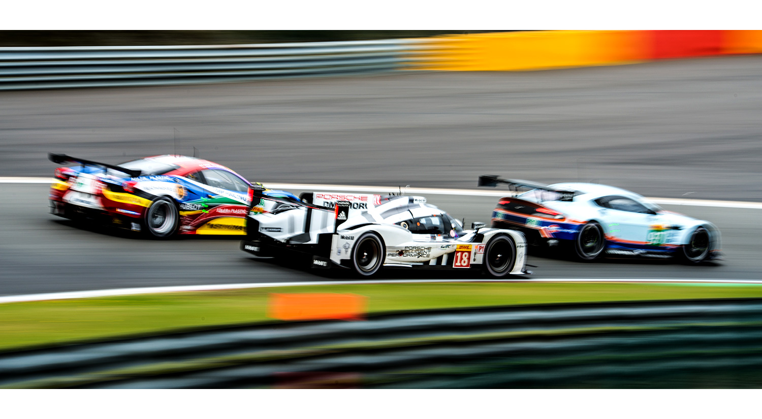 Marc Lieb, Romain Dumas, Neel Jani - No. 18 Porsche Team,  6 Hours of Spa-Francorchamps, Belgium, 2015