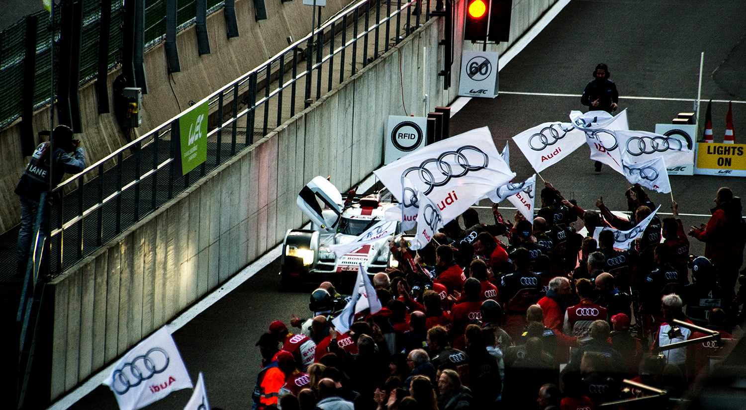 André Lotterer, Marcel Fässler, Benoît Tréluyer - No. 7 Audi Sport Team Joest,  6 Hours of Spa-Francorchamps, Belgium, 2015