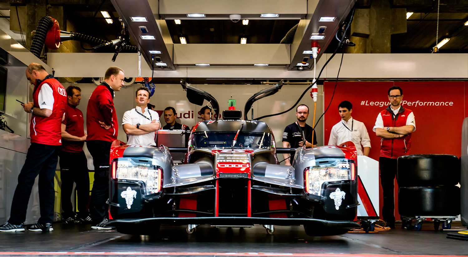 Allan McNish with the No. 7 Audi Sport Team Joest,  6 Hours of Spa-Francorchamps, Belgium, 2016